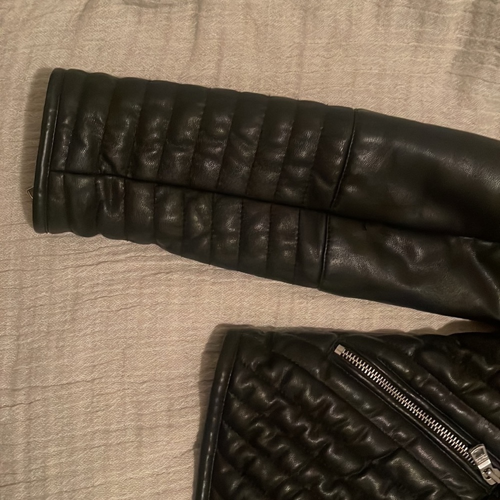 Armani Exchange Leather Jacket . 100% Authentic .… - image 5